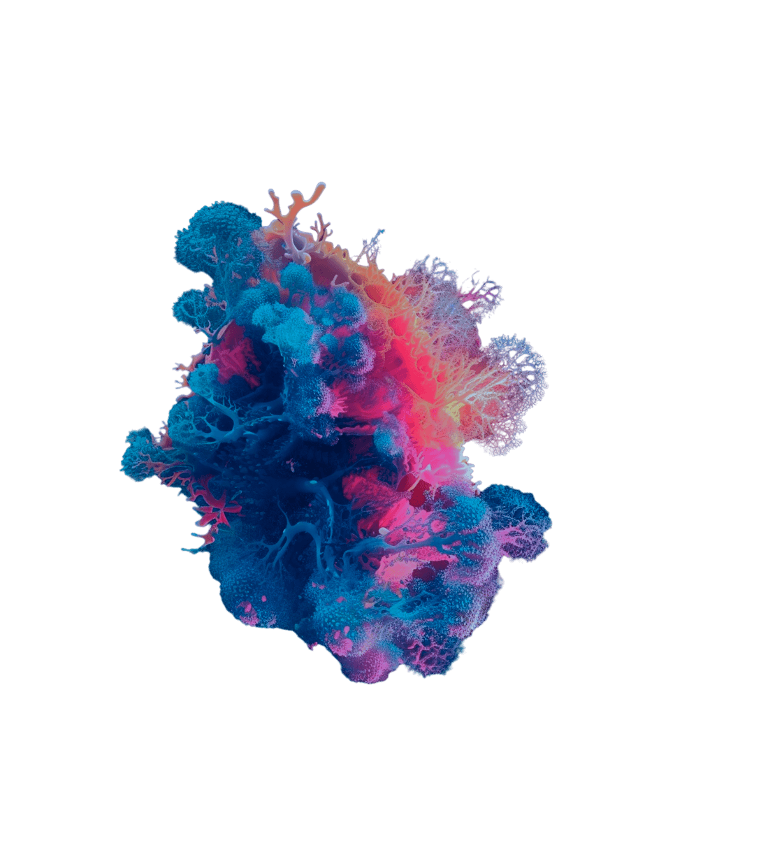 разноцветный дым